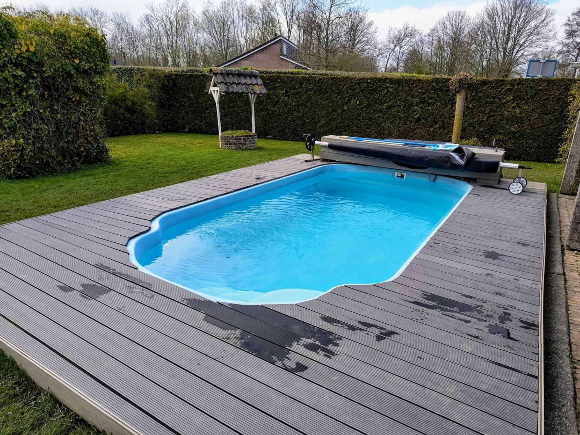 Tzummarum Gemuetliches Ferienhaus Mit Beheiztem Pool, Garten Und Ueberdachter Terrasse מראה חיצוני תמונה